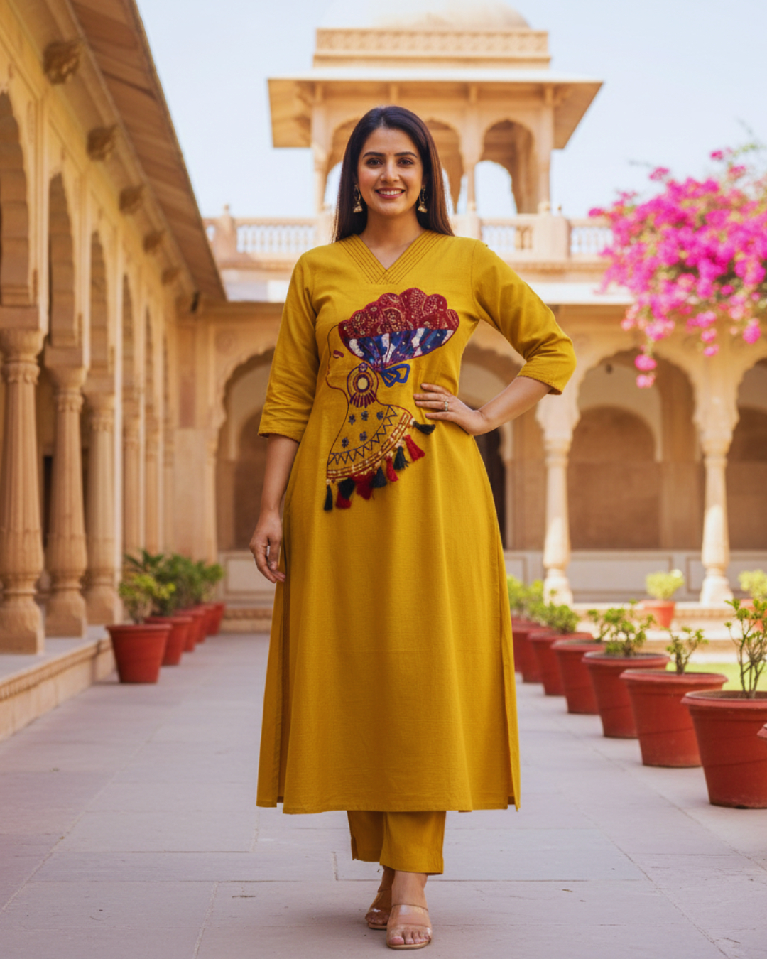 Yellow Co-Ord Set for Women
