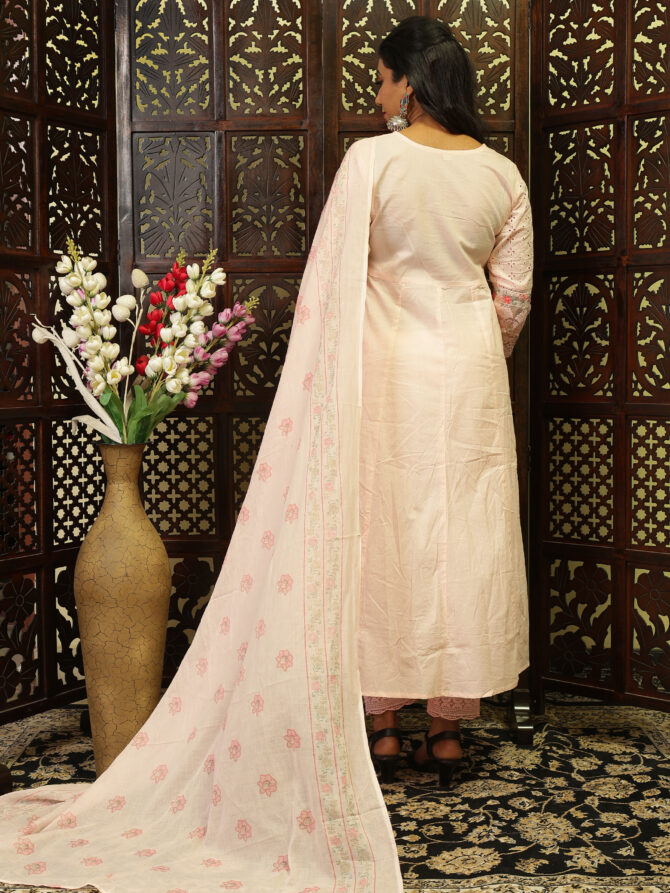 Feel Feather Chikankari Kurta Sets For Women - Image 4