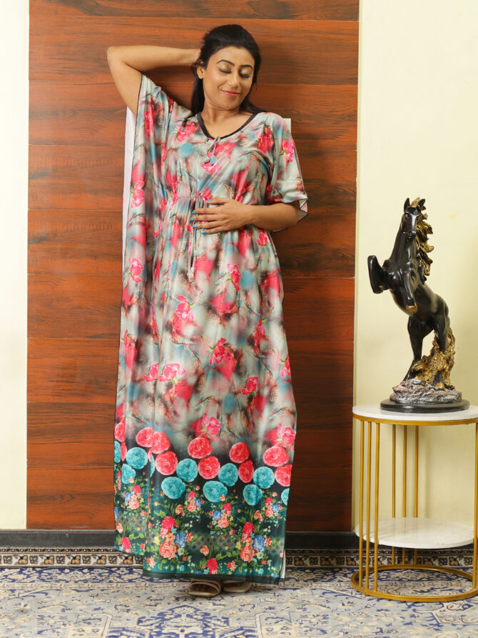 Feel Feather Night Gown For Women