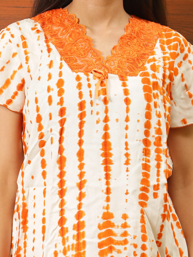 feel feather cotton night suit for women