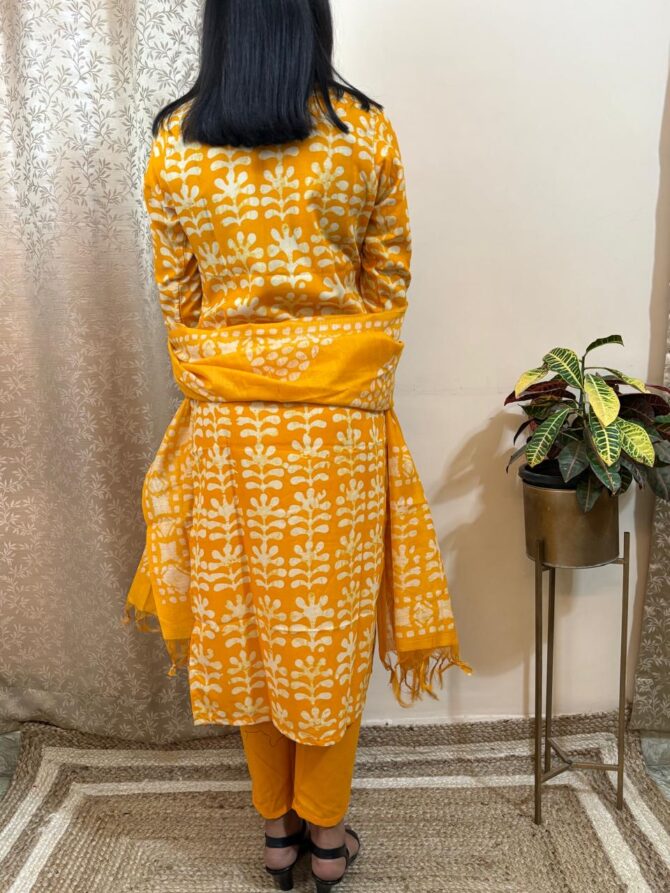 Yellow Kurta Set For Women