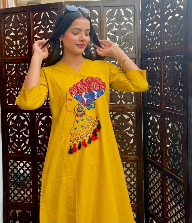 Yellow Co-Ord Set For Women - Image 2