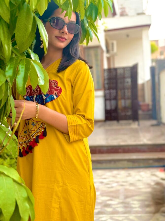 Yellow Co-Ord Set For Women