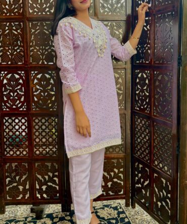 Feel Feather cotton co ord set for women