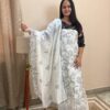 Feel Feather Maheshwari Silk Full Embroidered Suit