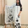 Feel Feather Off White Embroidered Suit