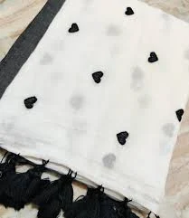 Feel Feather Pure Mul Cotton Saree